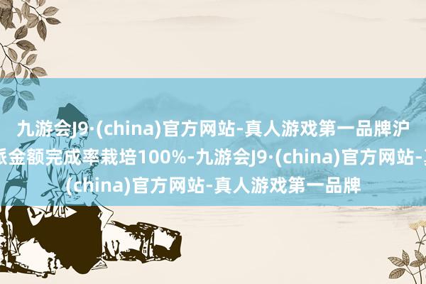 九游会J9·(china)官方网站-真人游戏第一品牌沪13只居品可供分派金额完成率栽培100%-九游会J9·(china)官方网站-真人游戏第一品牌