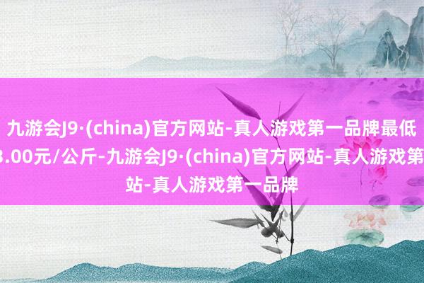 九游会J9·(china)官方网站-真人游戏第一品牌最低报价13.00元/公斤-九游会J9·(china)官方网站-真人游戏第一品牌