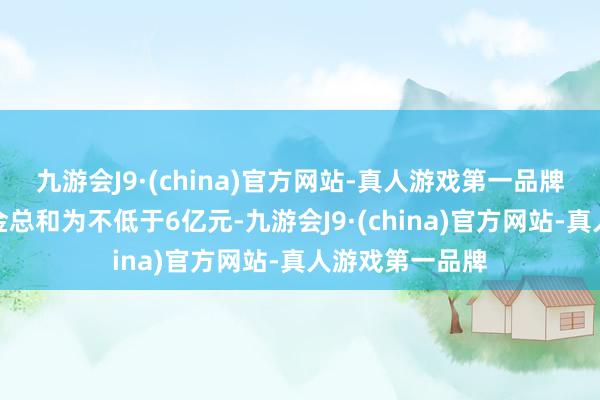 九游会J9·(china)官方网站-真人游戏第一品牌回购股份的资金总和为不低于6亿元-九游会J9·(china)官方网站-真人游戏第一品牌