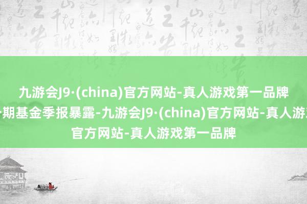 九游会J9·(china)官方网站-真人游戏第一品牌凭据最新一期基金季报暴露-九游会J9·(china)官方网站-真人游戏第一品牌